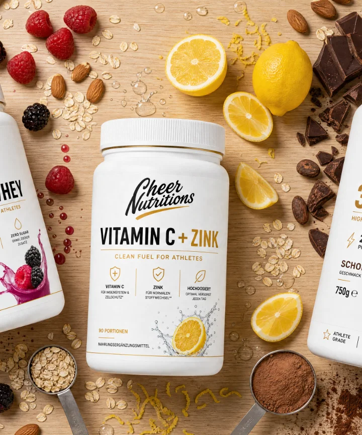 CheerNutritions product flatlay